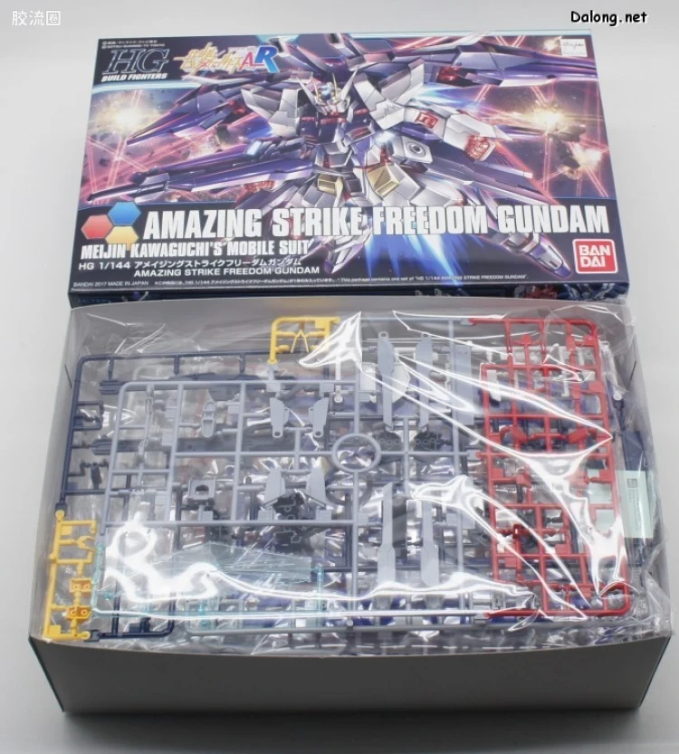 钢普拉Build 综合 HGBF 053 惊异强袭自由高达 - 图片